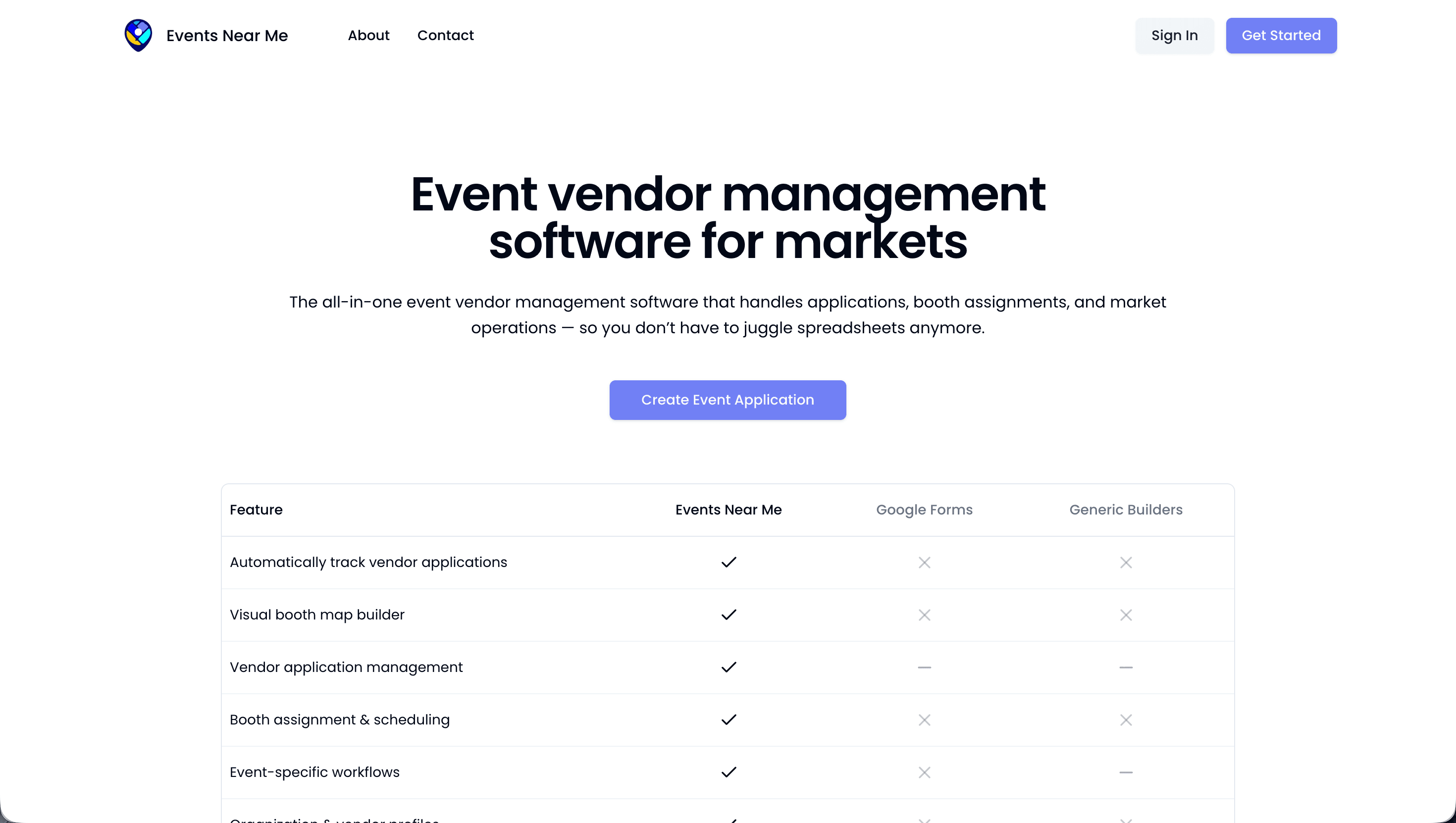 How to Design a Craft Fair Vendor Application